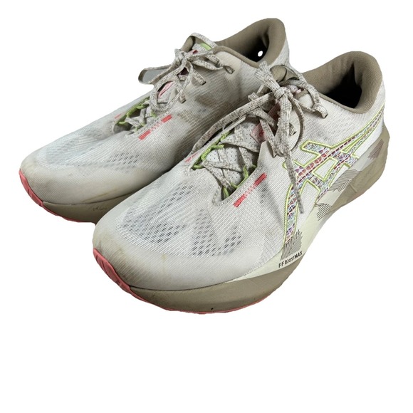 Asics Shoes Novablast 5 TR Womens Sz 9.5 Nature Bathing Guava Running Walking - Picture 5 of 10